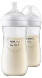 Natural Response 2 Biberons 330 ml 3 Mois et + - Boîte 2 biberons de 330 ml