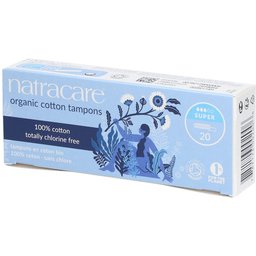 Organic Cotton Tampons Super