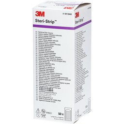 3M™ Steri-Strip™ Sutures cutanées adhésives (0,3 x 7,5 cm) 1540