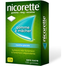 Nicorette® menthe glaciale s/s 4 mg