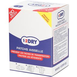 1-2 DRY Patchs aisselles Large