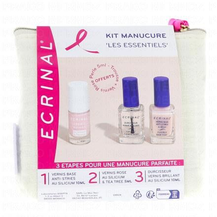 Ongles - Kit Manucure Les Essentiels 3 Etapes