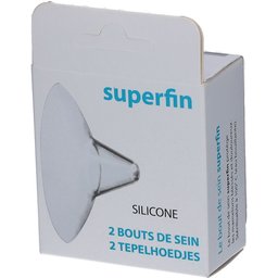 Superfin 2 Bouts de Sein en Silicone