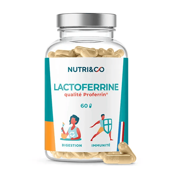 Nutri&Co Lactoferrine 60 gélules