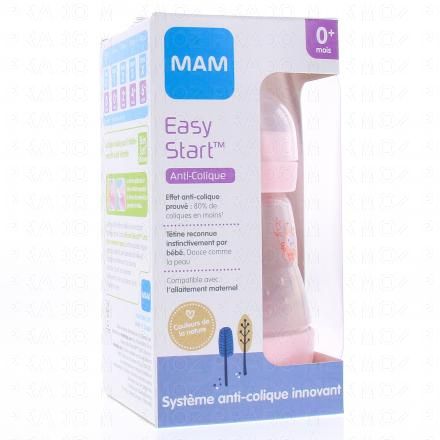 Easy Start Anti-Colique biberon débit 1 160ml rose couleur de la nature