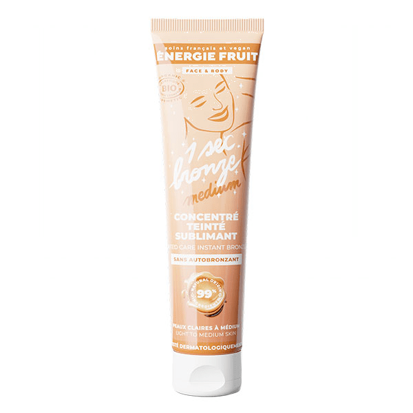 Energie Fruit Concentré teinte sublimant Peau claire à médium - Certifié Bio Ecocert - 100ml