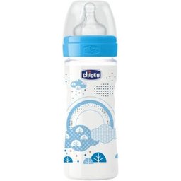 Biberon Wb Pp Azul Sili 2m 250ml