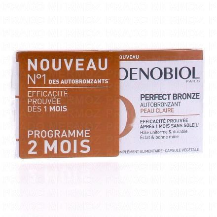 Perfect Bronze peau claire lot de 2 * 30 comprimés