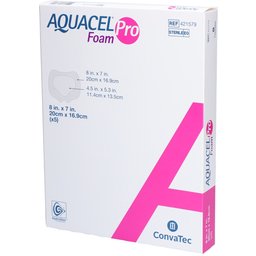 Aquacel Foam Pro Petit Sacrum - Pansement hydrocellulaire adhésif siliconé 20 x 16,9 cm