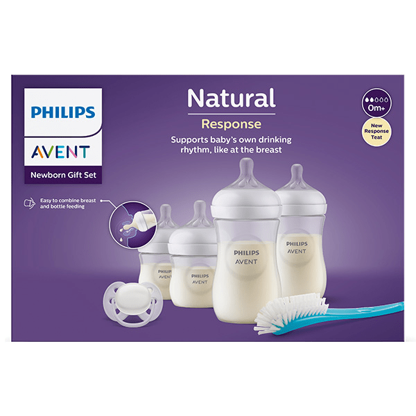  Coffret Natural Response 4 Biberons Neutre