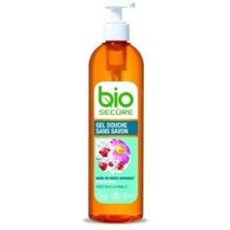 Biosecure Gel Douche Sans Savon Baies de Roses Sauvages 400 ml