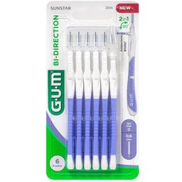 Brosse interdentaire 2014 Bi-Directionnelle 6mm 6 pièces