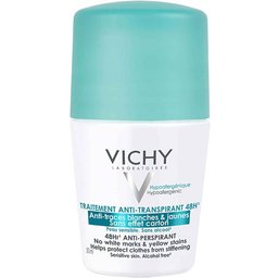 Traitement Anti-Transpirant 48h Anti Traces Blanches & Jaunes Roll-On 50ml