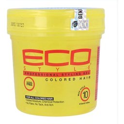 Gel Fixateur Cheveux Colorés Jaune Fort 473ml