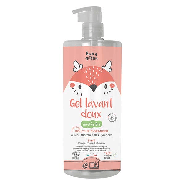 Baby Green Gel Lavant Doux Bio 1L