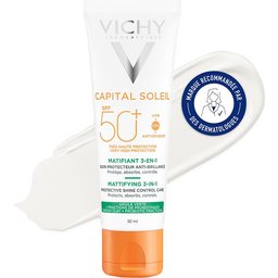 Capital Soleil Matifiant 3-en-1 Spf50+ 50ml