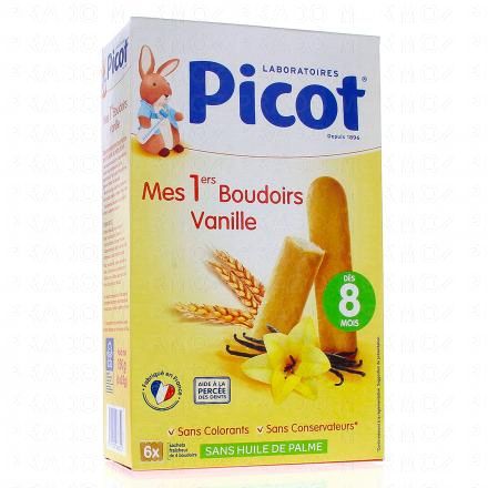 Mes 1ers boudoirs vanille x6 sachets de 4