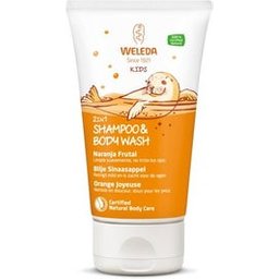 Shampooing et Gel 2en1 Orange pour enfants 150ml