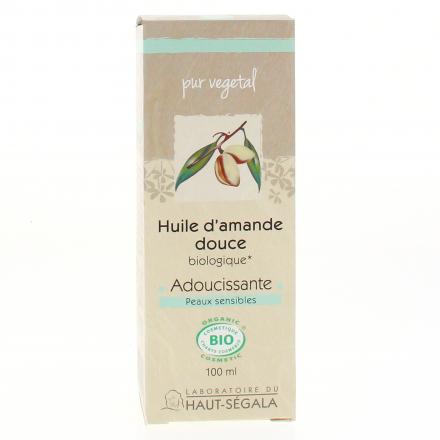 HAUT-SEGALA Huile végétale d'amande douce bio 100ml