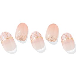 Gel Nail Strips N Peachy Sparkle 30uds