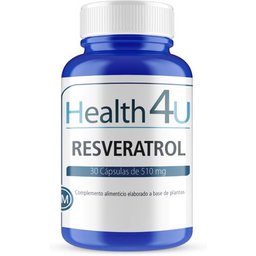 H4U Resveratrol 30 Capsules de 510 mg