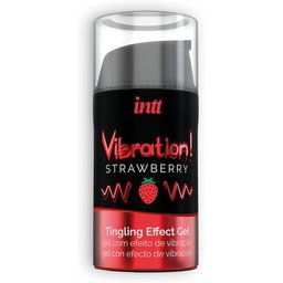 Strawberry Flavour Warming Effect Liquid Vibrator 15ml
