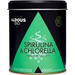 Spiruline Et Chlorella Premium 600 Comprimés