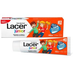 Lacer™ Junior Gel dentaire Goût Fraise 75 ml