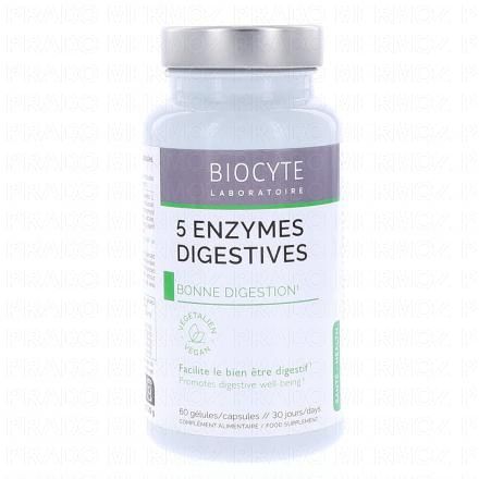 5 enzymes digestives 60 gélules
