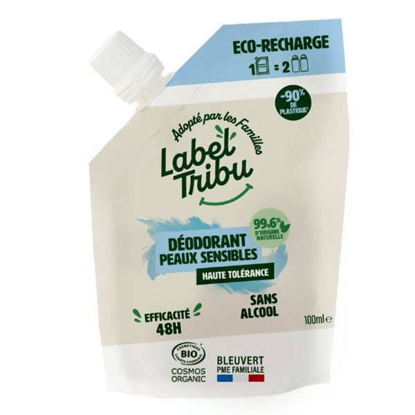 Recharge déodorant Peaux sensibles 100ml