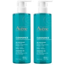 Avene Cleanance Gel Nettoyant 2x400ml
