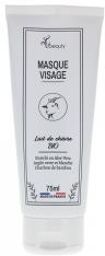 Masque Visage au Lait de Chèvre Bio et Poudre de Charbon de Bambou - Tube 75 ml