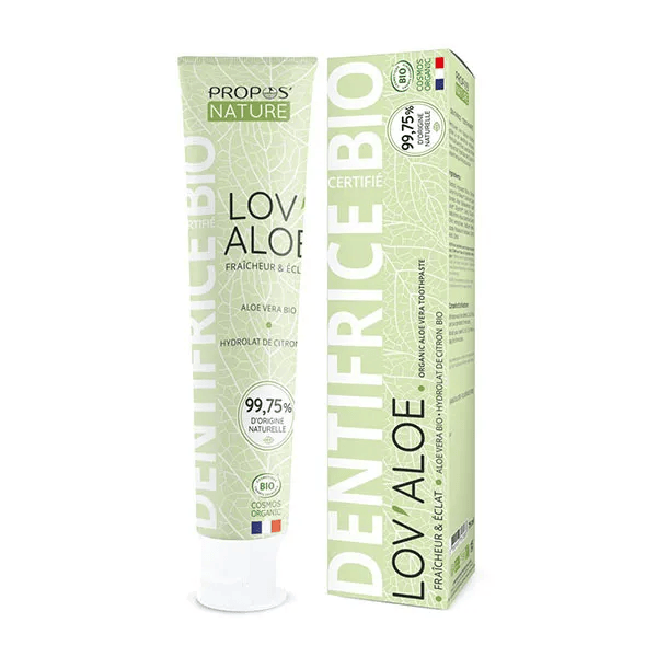 Dentifrice Lov'Aloe Bio 75ml
