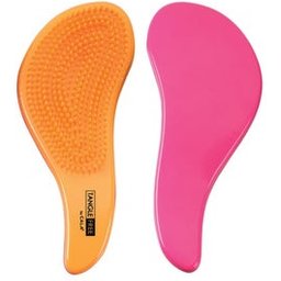 Brosse à cheveux sans emmêlement Néon Orange Rose vif