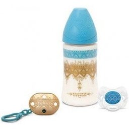 Set Biberon Premium 3 Pos 270ml + Sucette 0-4 + Brochette