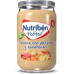 Nutriben Compote Bœuf avec Carottes 235g