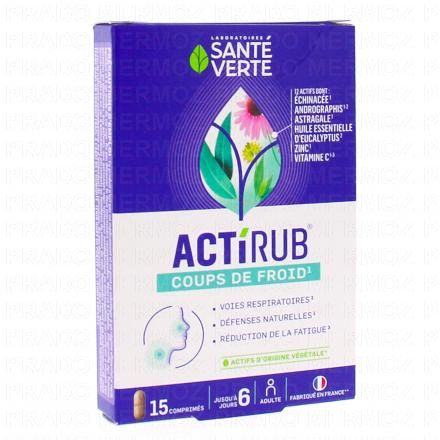SANTÉ VERTE ActiRub comprimés boîte de 15 comprimés