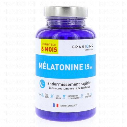 Mélatonine 1,9 mg x180 comprimés