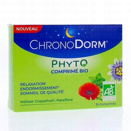 ChronoDorm - Phyto bio relaxation endormissement 30 comprimés
