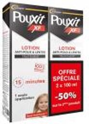 Lotion Traitement Anti-Poux & Lentes Lot de 2 x 100 ml - Lot 2 x 100 ml