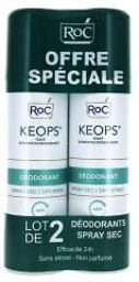 Keops Déodorant Spray Sec Lot de 2 x 150 ml - Lot 2 x 150 ml