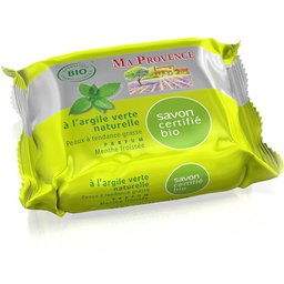 Ma Provence® Savon bio à l’Argile verte naturelle parfum Menthe froissée