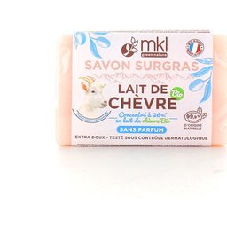 Savon Lait de Chèvre Bio Sans Parfum 100g