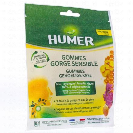 Gommes gorge sensible x30 gommes à sucer