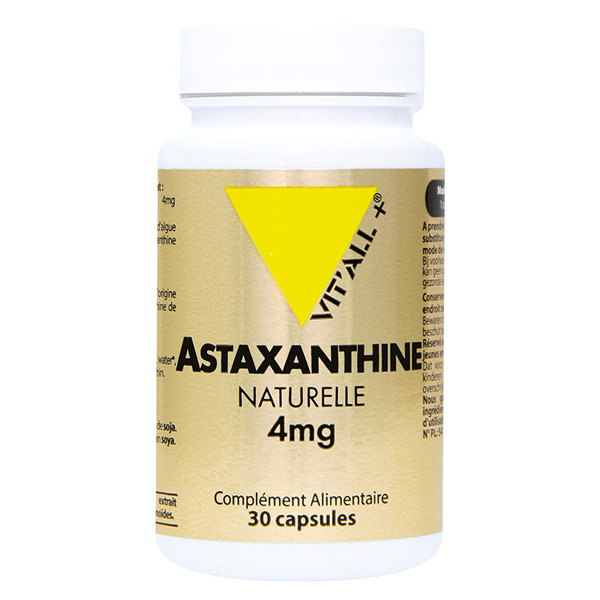 Astaxanthine Naturelle 4mg 30 capsules