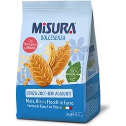 DolceSenza Biscuits aux Céréales Sans Sucre 300g