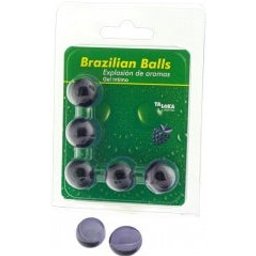 Taloka Brazilian Balls Intimate Gel Forest Fruits 5uds