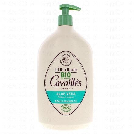 CAVAILLES Gel bain douche aloe vera bio 1l