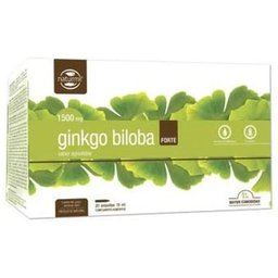 Ginkgo Biloba Forte 1500mg 20 Ampoules