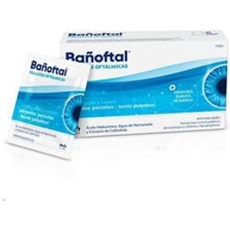 Bañoftal® Lingettes Oculaires Stériles 20 unités